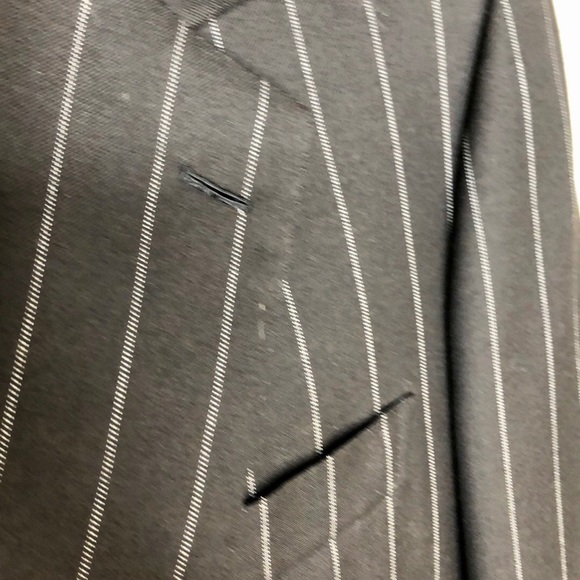 Awesome Brioni brown striped suit jacket - Picture 3 of 16